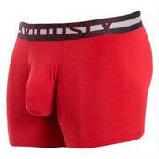 Obviously EveryMan AnatoMAX Boxer Brief 3inch Leg - Chilli Red