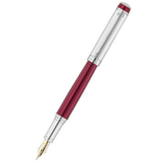 Waldmann Pens Grandeur 18ct Gold Nib Fountain Pen  - Burgundy