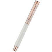 Waldmann Pens Xetra Vienna Lady Rollerball Pen - White/Rose Gold